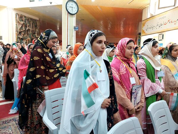 آئین افتتاح بیست و چهارمین اردوی عشایری دانش‌آموزان دختر سراسر کشور در مشهد