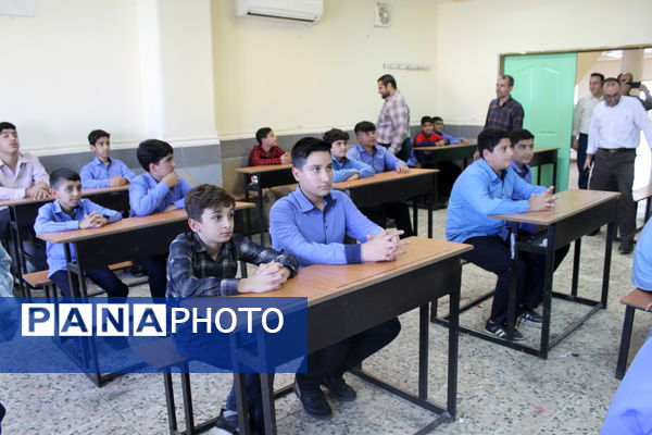 مانور بازگشایی مدارس بندپی شرقی