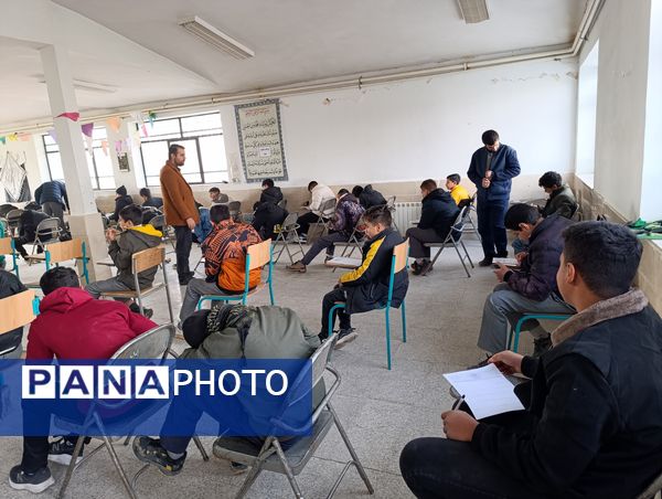 برگزاری امتحانات نوبت اول در آموزشگاه شیخ فضل‌الله نوری 