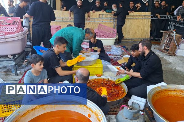 مراسم راهپیمایی جاماندگان اربعین حسینی در شیراز