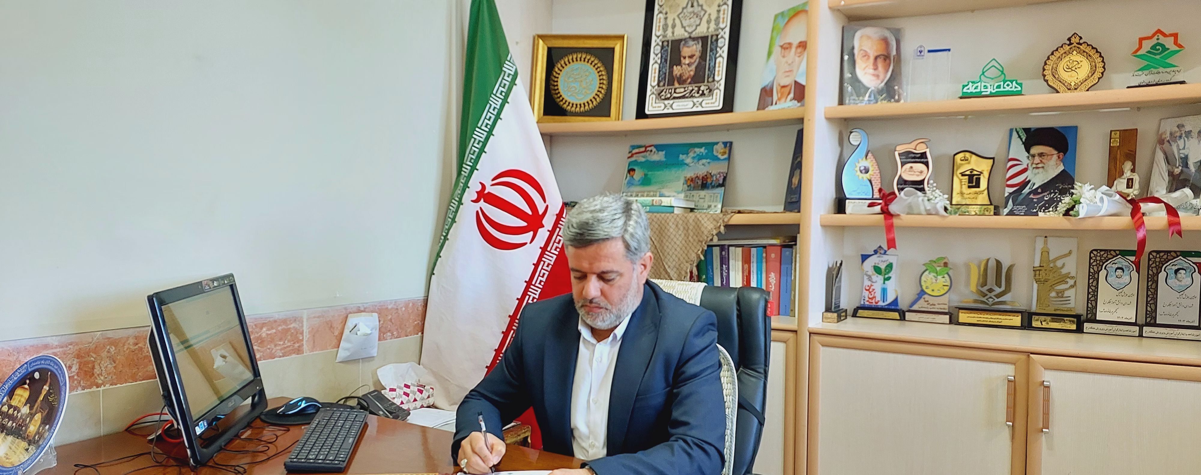 مدیر آموزش و پرورش جلگه رخ جنایت رژیم غاصب صهیونیستی در خاک ایران را محکوم کرد 