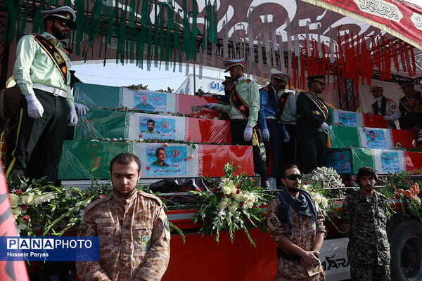 تشییع شهدای اقتدار در تهران - 1