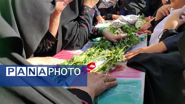 پیکر شهید دفاع مقدس پس از چهل و دو سال به شهر خود بازگشت