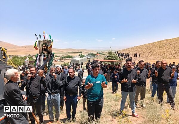 مراسم عاشورای حسینی در روستای کمک سفلی اسدآباد