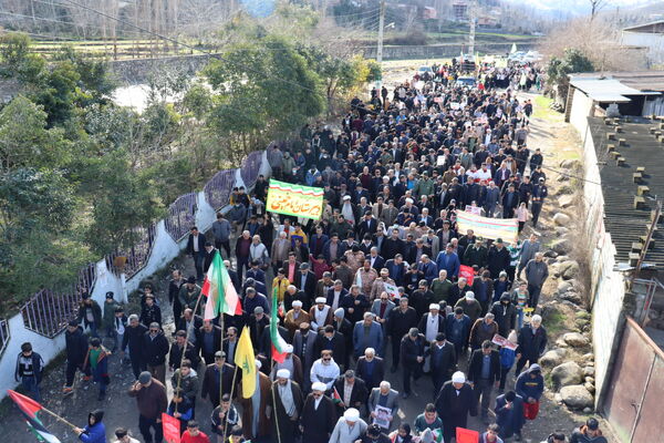 راهپیمایی ۲۲ بهمن بخش بندپی شرقی