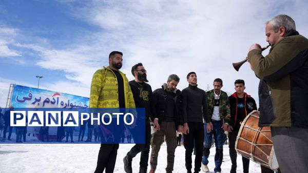 جشنواره آدم برفی در ارومیه