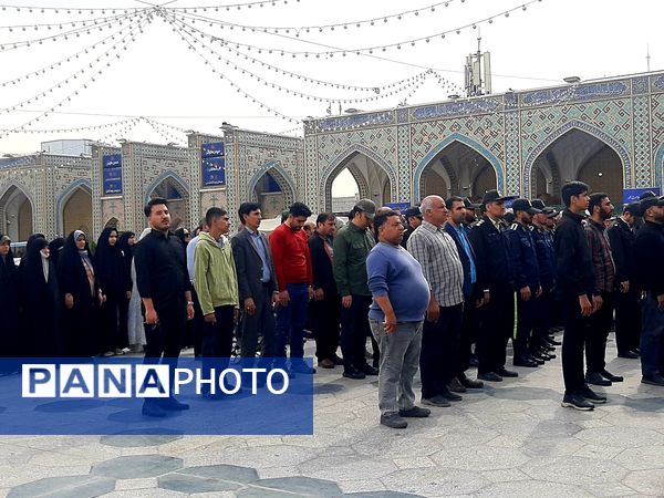 تشییع پیکر شهدای نیروی انتظامی مشهد مقدس