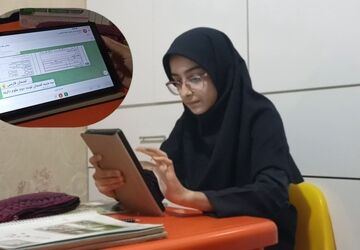 سه ماه در  آن سوی صفحه‌های روشن