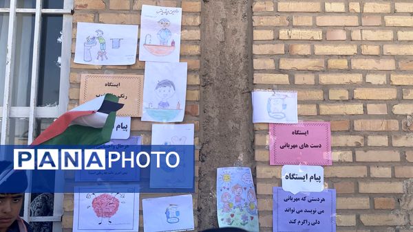 کلنگ‌زنی نمازخانه در مدرسه برکت علیاشهر 