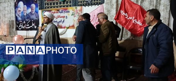 جشن مبعث رسول اکرم (ص) در حسینیه ابوالفضلی حداد در شهر خانلق