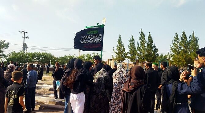 ویژه برنامه عصر عاشورای روستای حسن آباد بلهر در قاب پانا