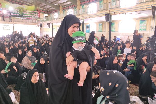 همایش شیرخوارگان حسینی شهرستان آباده