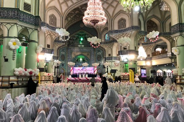 جشن بندگی دختران ناحیه دو شهرری 