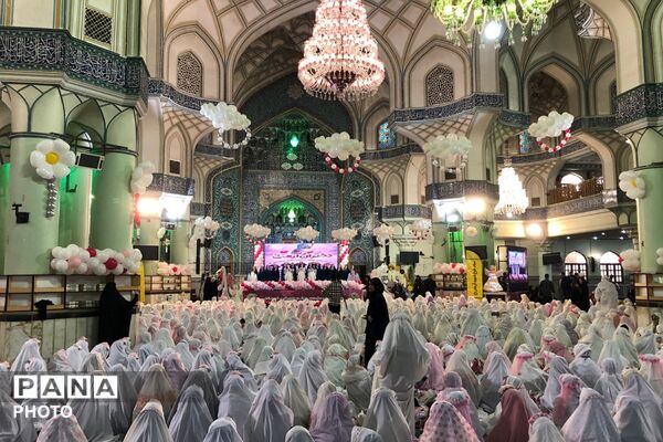 جشن بندگی دختران ناحیه دو شهرری 