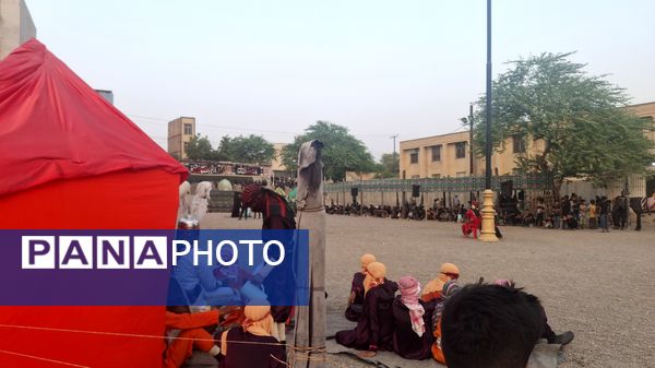 آیین سنتی تعزیه‌خوانی روز عاشورا در میناب 