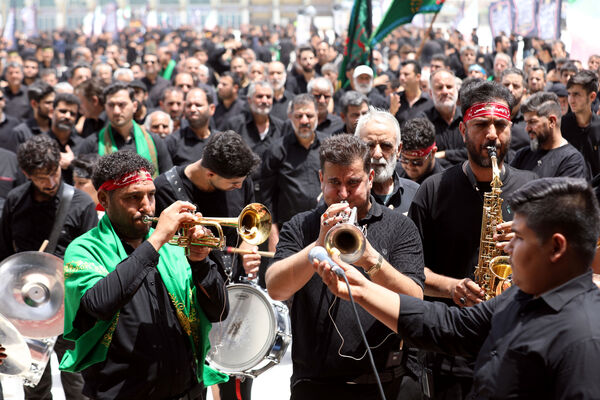 عزاداری روز تاسوعا در مسجد مقدس جمکران