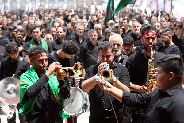 عزاداری روز تاسوعا در مسجد مقدس جمکران