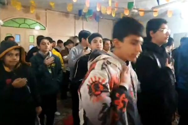 مراسم عزاداری حضرت فاطمه زهرا (س)در دبیرستان هیأت امنایی رازی