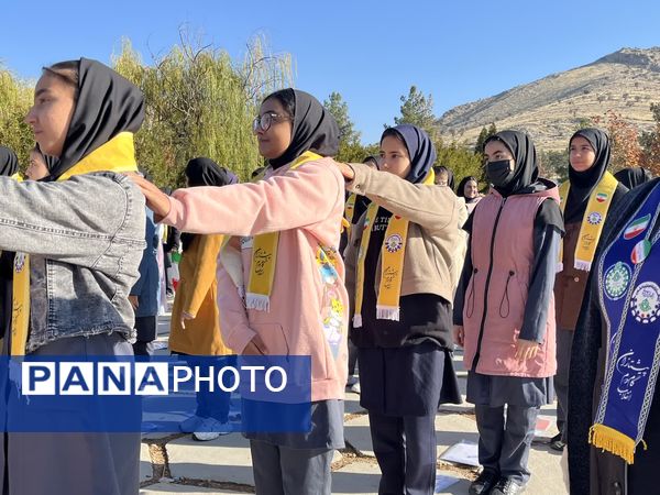 اردو تمشک در اردوگاه شهید دستغیب شیراز