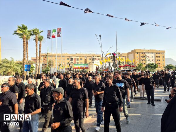 گلستان شهدا میزبان کاروان تاسوعای حسینی شد