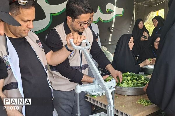 بازدید قائم مقام معاون وزیر سازمان دانش‌آموزی از فعالیت های موکب عشاق‌الحسین(ع)