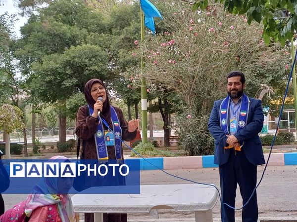 ‌‌روز دوم پیش اردوی ملی پیشتازان سازمان دانش آموزی استان اصفهان