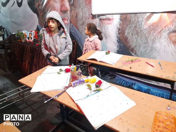 برپایی موکب اداره آموزش و پرورش ناحیه دو کرج در قرار شبانه