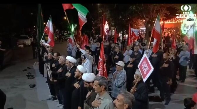 فریاد خاموش یک ملت؛ عهد دوباره با خون شهدا