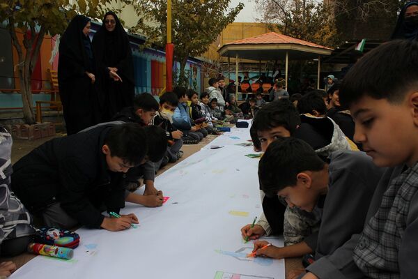  افتتاح جشنواره «امید فردا» در مدرسه شاهد ده دی ورامین