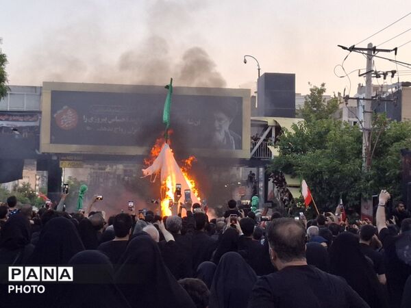 مراسم خیمه‌ سوزان در هاشمیه