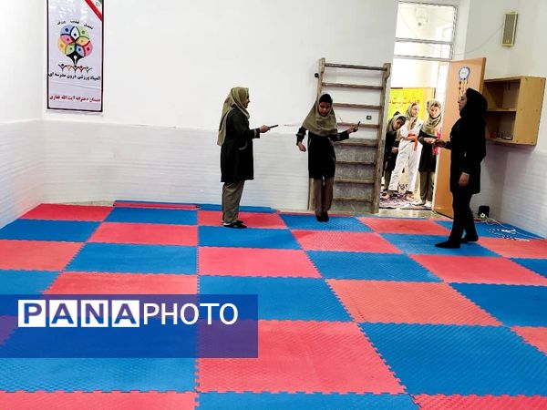 افتتاحیه کلاس درس تربیت‌بدنی در مدرسه قرآنی آیت الله غفاری شهرستان خاتم 