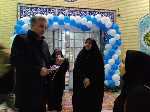 اعتکاف دانش‌آموزی در ناحیه دو شیراز  