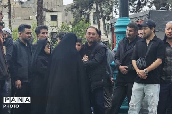 تشییع پیکر شهدا والامقام محله ۱۳ آبان ناحیه دو شهرری 