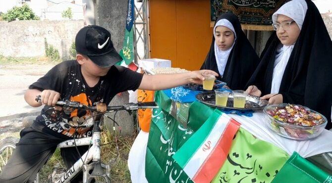برپایی موکب‌های  فرهنگی به مناسبت عید غدیر در رشت