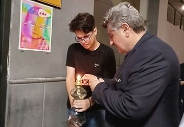 افتتاح سالن تئاتر تبریز با نمایش «اوشاق»