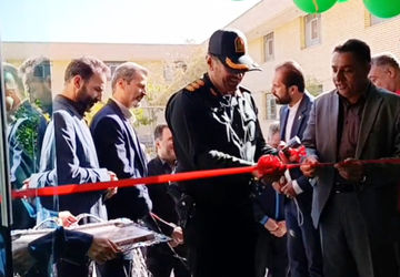 آیین افتتاح مجموعه مدارس سما در شهرستان آباده