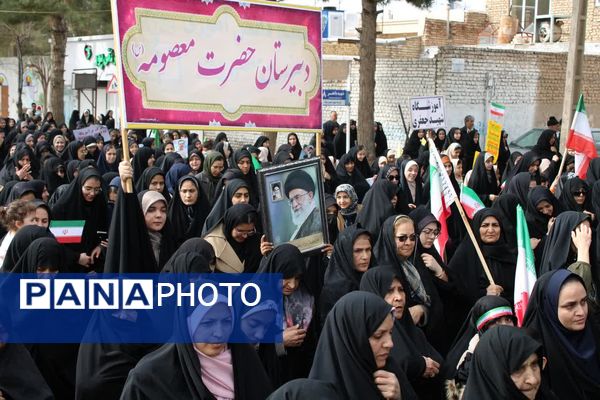 تجلی وحدت و همدلی در خلیل‌آباد؛ برگزاری باشکوه راهپیمایی ۲۲ بهمن