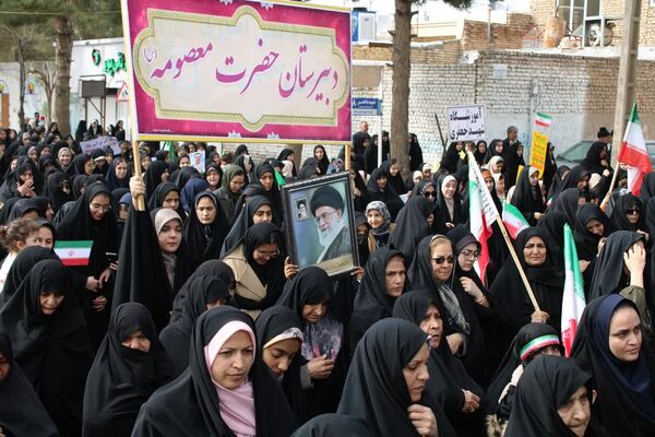 تجلی وحدت و همدلی در خلیل‌آباد؛ برگزاری باشکوه راهپیمایی ۲۲ بهمن