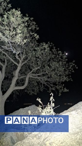 ماه در نقاب سایه زمین 