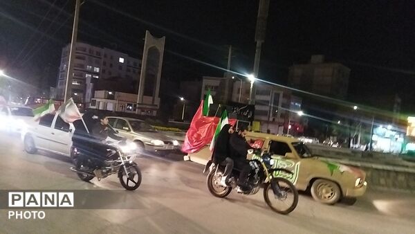 رژه ماشینی در سراسر شهر نیشابور-۲