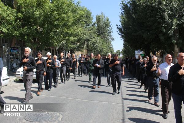 جاماندگان اربعین در ملکان؛ هم‌قدمی با کاروان عشق حسینی