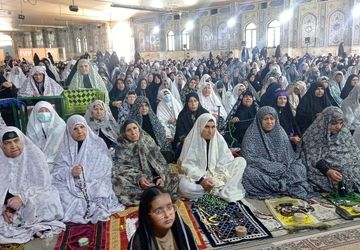 شرکت مردم یاسوج در نماز عبادی_ سیاسی جمعه 