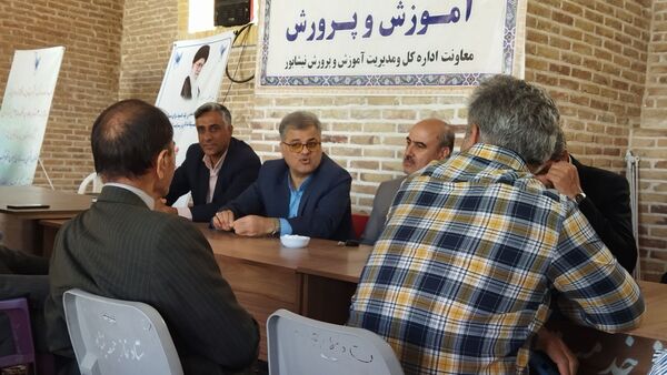 گذری بر میز خدمت اداره آموزش و پرورش نیشابور در نماز جمعه این هفته 