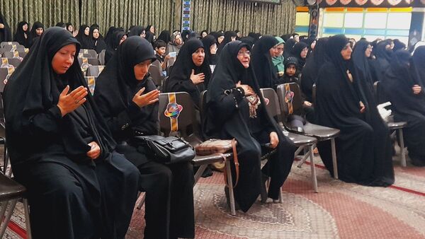 مراسم اربعین حسینی ویژه بانوان در مسجد جامع‌ رجایی‌شهرکرج