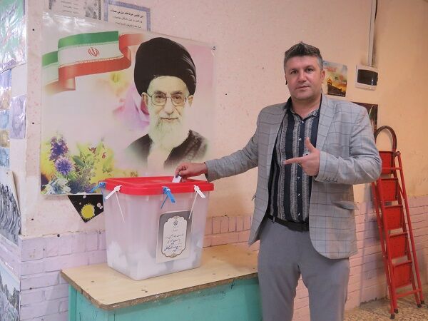 دور دوم انتخابات چهاردهمین دوره ریاست‌جمهوری در شهر درق
