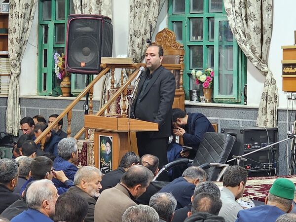 مراسم گرامیداشت شهدای خدمت و سال‌روز آزادسازی خرمشهر در مسجد امام حسین(ع) نیشابور