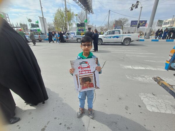 راهپیمایی روز جهانی قدس در شهرستان شیروان 