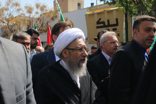 اعلام همبستگی مردم قم با فلسطین در راهپیمایی روز جهانی قدس
