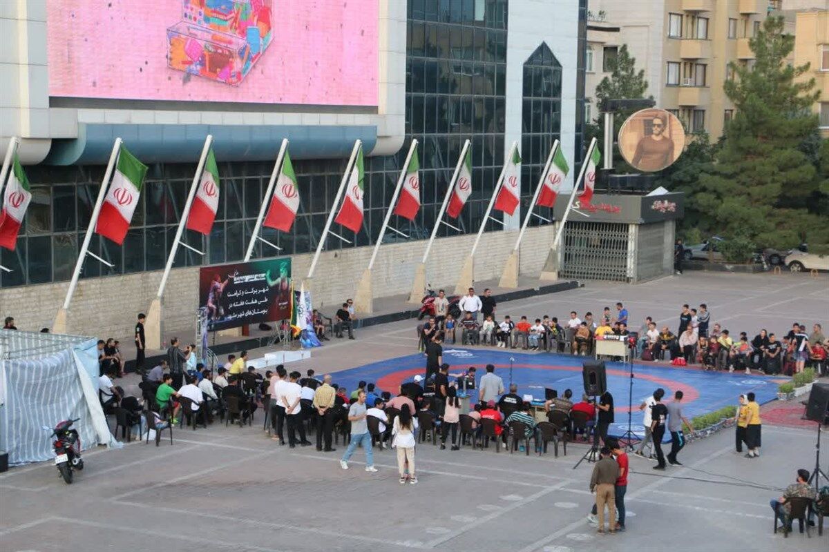 استعدادیابی در دایره طلایی جشنواره کشتی خردسالان