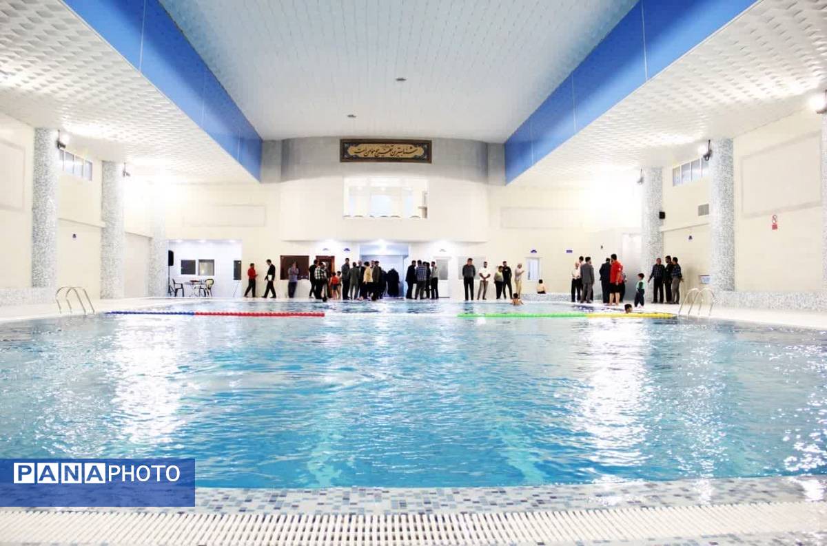 افتتاح مجموعه آبی ورزشی نشاط کویر ابرکوه